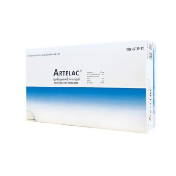 Artelac 3.2 mg/ml øyedråper, endosebeholdere 180 stk x 0.5 ml