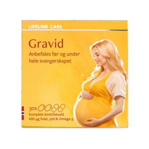 Lifeline Care Gravid Kosttilskudd tabletter og kapsler 4X30 stk