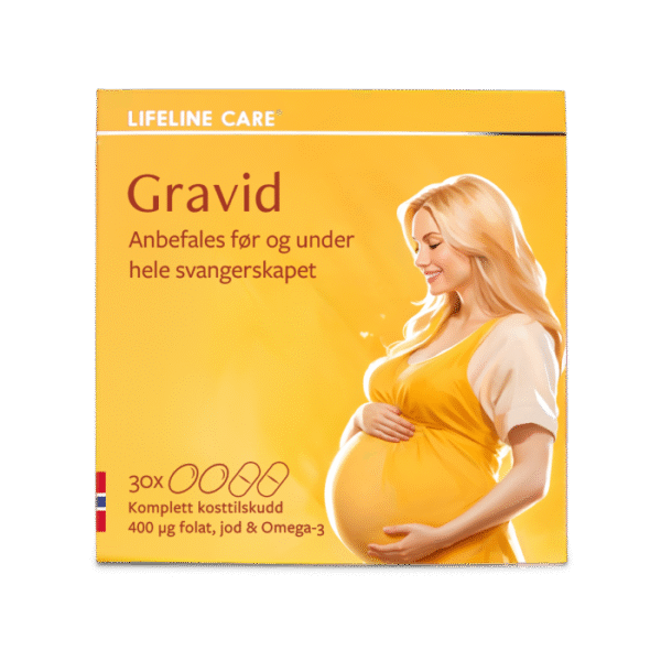 Lifeline Care Gravid Kosttilskudd tabletter og kapsler 4X30 stk