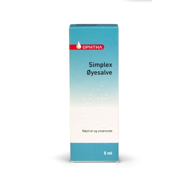 Simplex øyesalve 5 ml