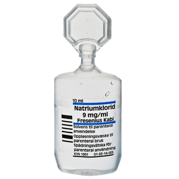 Natriumklorid Fresubin Kabi 9mg/ml parenteral ampuller 20x10ml