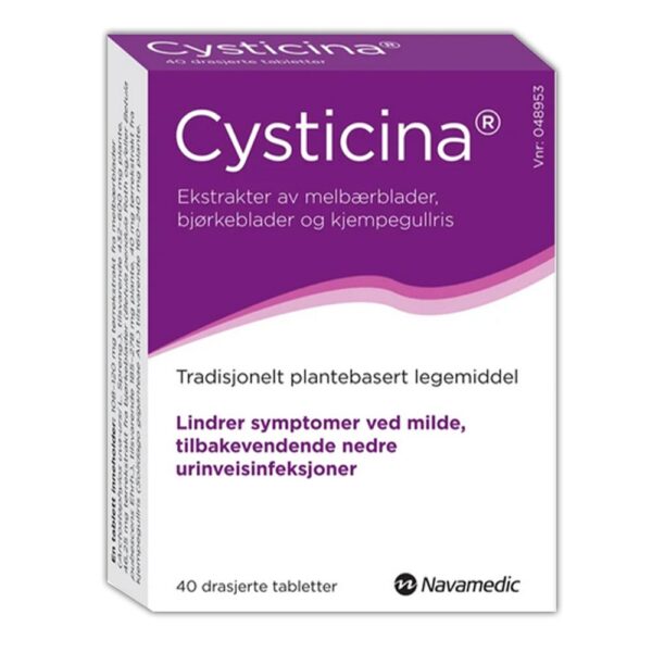 Cysticina tabletter 40 stk