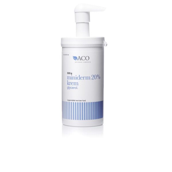 Miniderm krem 20%, 500g