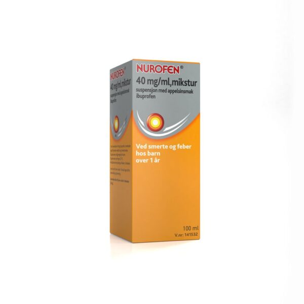 Nurofen mikstur appelsin 40 mg/ml 100 ml