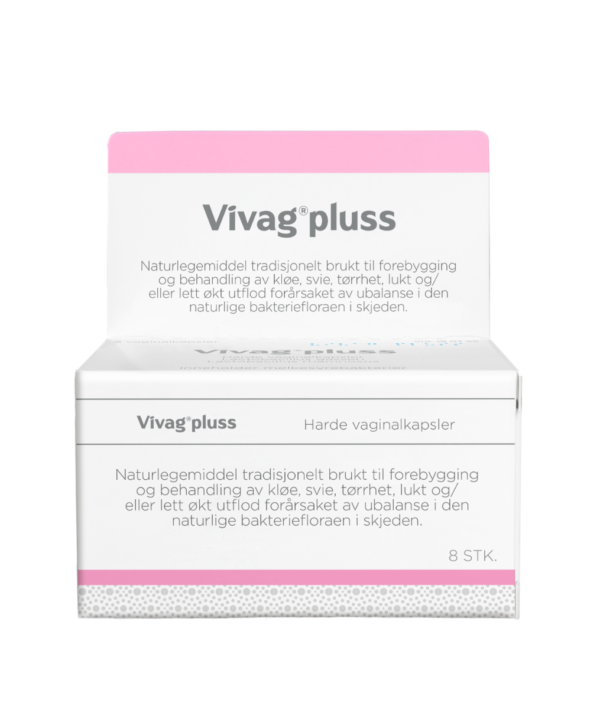 Vivag® Pluss vaginalkapsler 8 stk