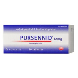 Pursennid tabletter 12 mg 20 stk