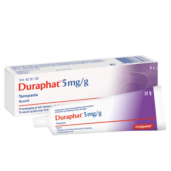 Duraphat 5 mg/g tannpasta 51 gram