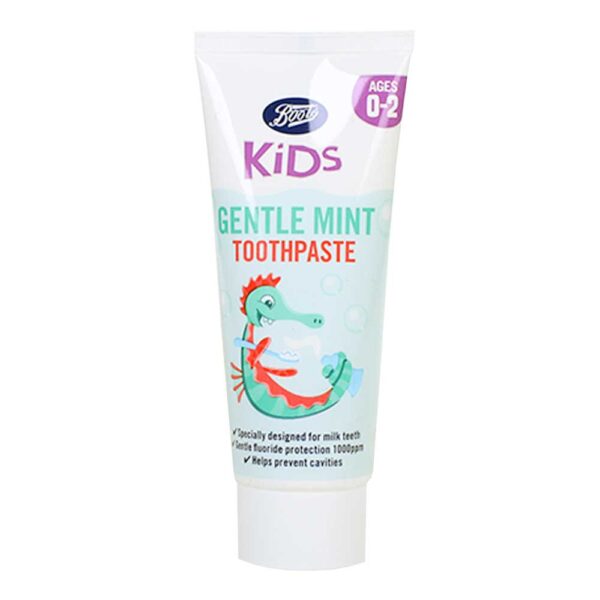 Boots Kids Mint Tannkrem 0-2 år 75ml   