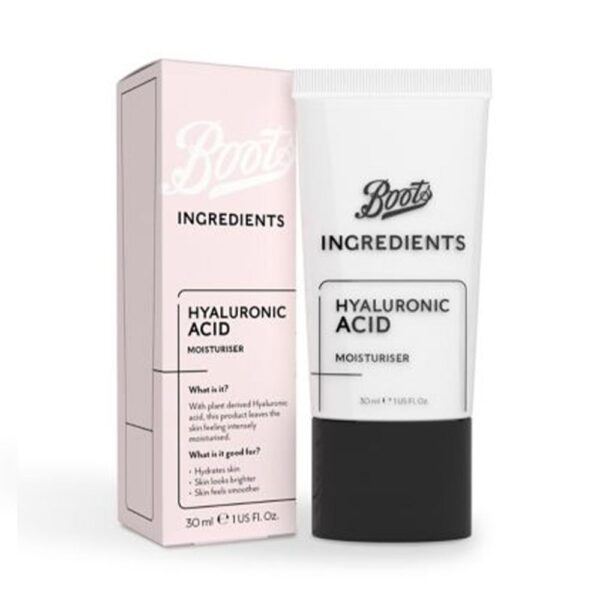 Boots Ingredients Hyaluronic Acid fuktighetskrem 30 ml