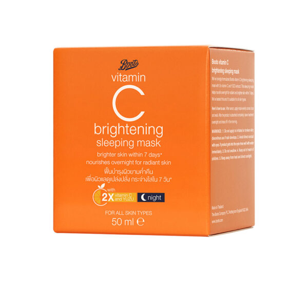 Boots Vitamin C Brightening Sleeping Mask 50ml