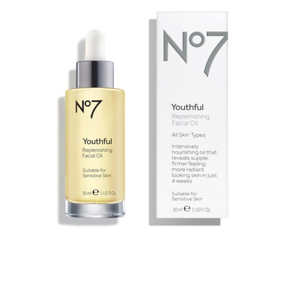 No7 Youthful Replenishing Facial Oil 30ml