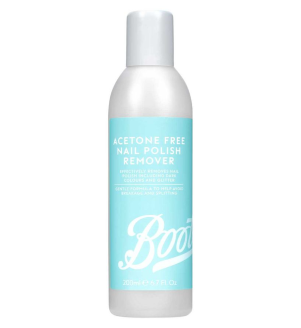 Boots Acetone Free Nail Polish Remover 200ML