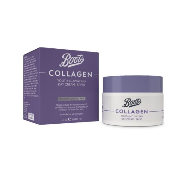Boots Collagen Youth Activating Dagkrem SPF30 50ml