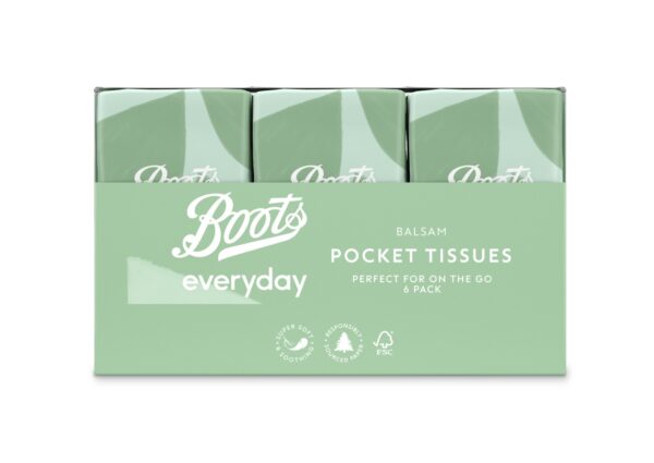 Boots Pocket Tissues 6x10