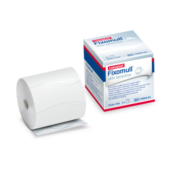 LEUKOPLAST FIXOMULL SKIN SENSITIVE 5CM X 5M