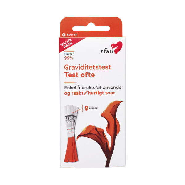 RFSU Test Ofte Graviditetstest, 8stk