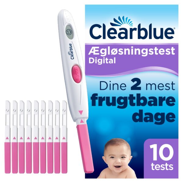 Clearblue Eggløsningstest Digi 10 stk
