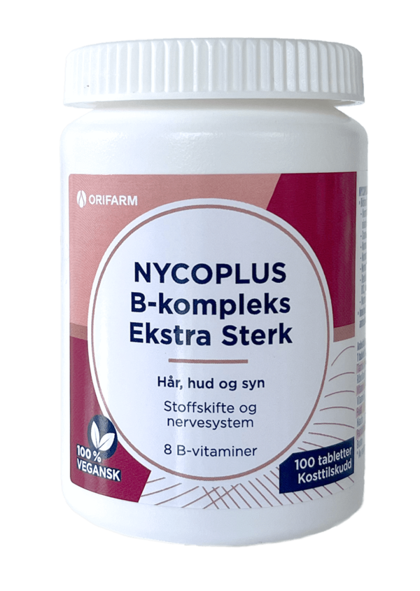 NYCOPLUS B-kompleks Ekstra sterk  100 tabletter