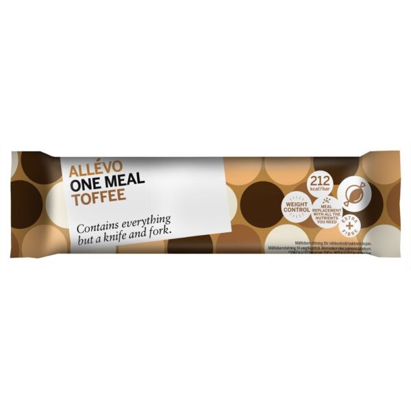 Lcd One Meal toffee bar 57g