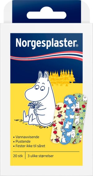 Norgeplaster Moomin 10x20pcs
