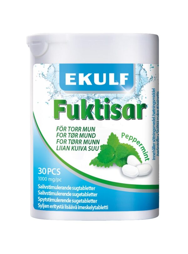 EKULF Fuktisar Peppermint 30 stk