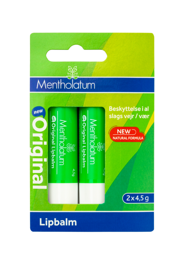 Mentholatum Lip Balm leppepomade 4,5g Duo (2 pakk)