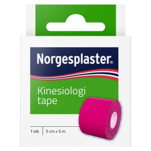 Norgespl Kinesiolog Rosa 5Cx5M 1 stk