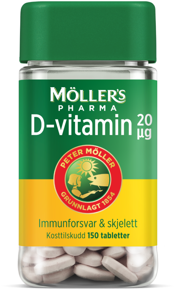 Möller's Pharma D-vitamin 20 µg