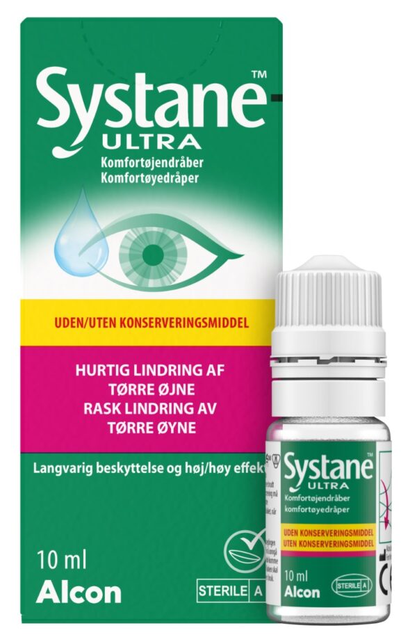 Systane Ultra 10ml uten konserveringsmiddel