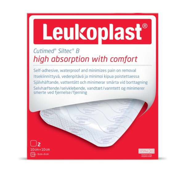 Leukoplast Cutimed Siltec 10 x 10 cm