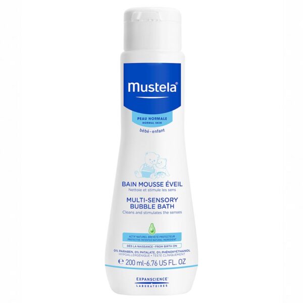 Mustela multi-sensory bubble bath 200 ml