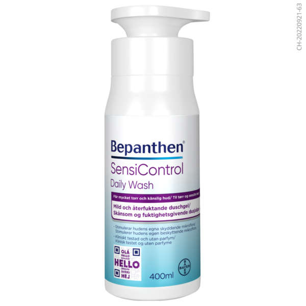 Bepanthen SensiControl LiquidSoap (dusjsåpe) 400ml