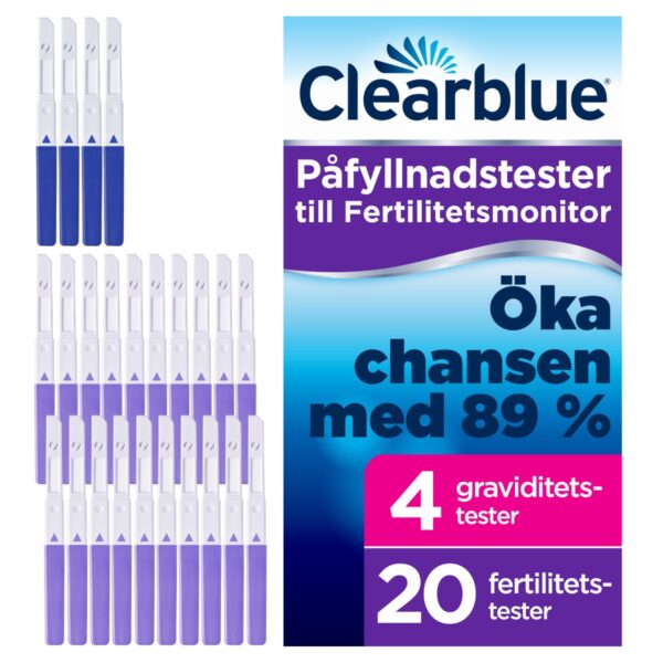 Clearblue Testpinner Fertil 20+4