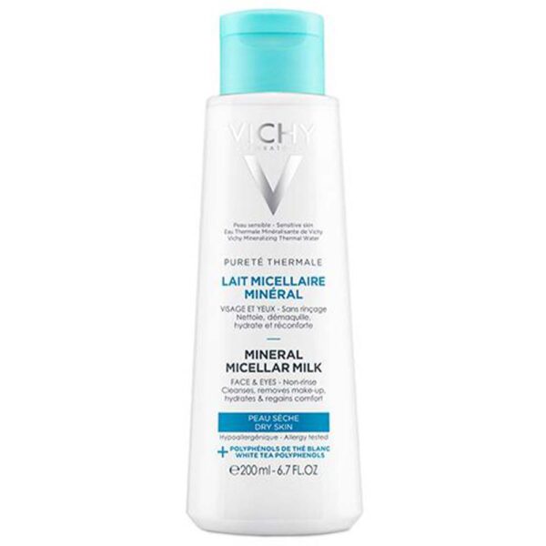 Vichy Purete Thermale Mineral Micellar Milk for tørr hud 200ml