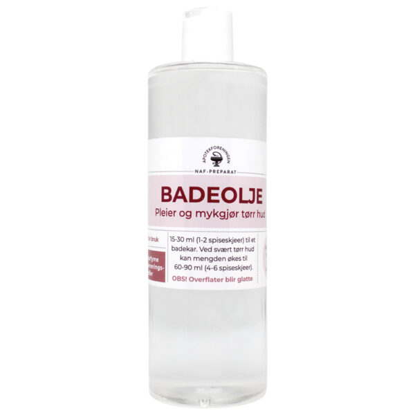 Badeolje NAF 500ml