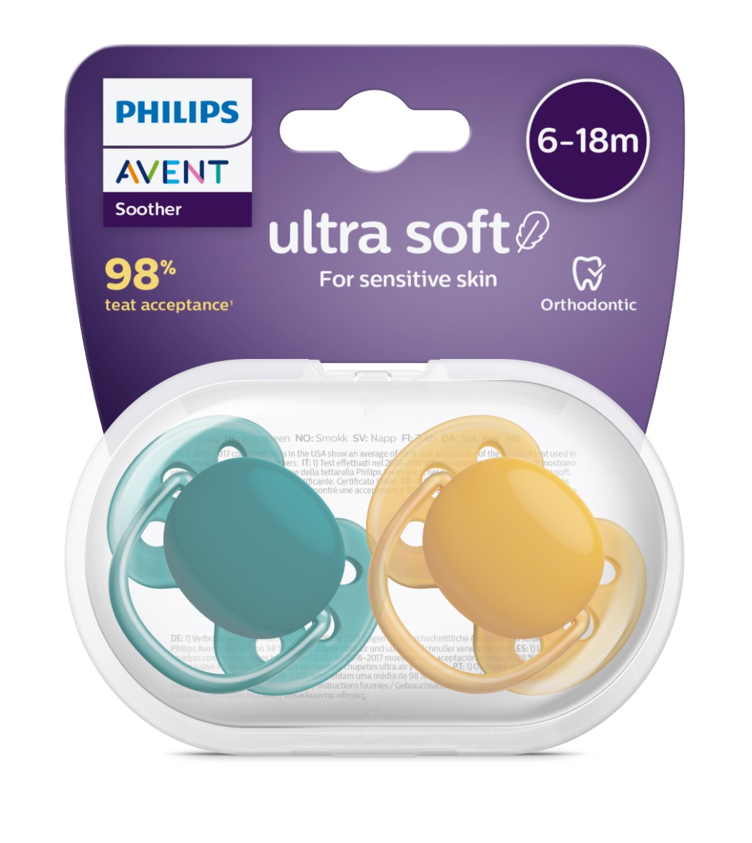 Philips Avent Ultra Soft 6-18m neutral