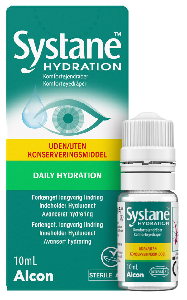 Systane Hydration 10ml uten konserveringsmiddel