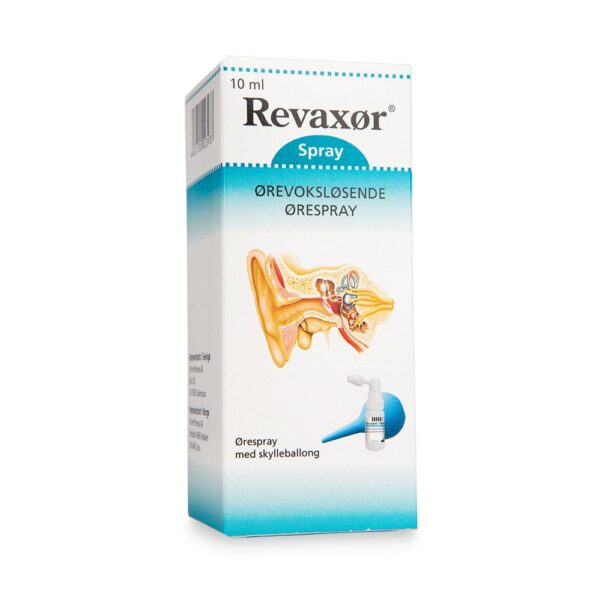 Revaxør Voksløs Ørespr M/Ballo 10 ml