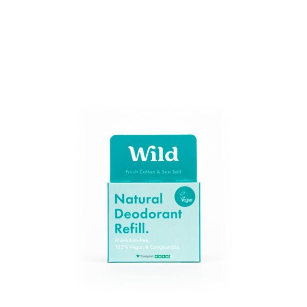 Wild Fresh Cotton & Sea Salt Deo Refill 40g