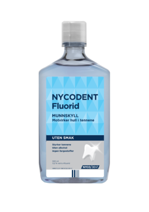 NYCODENT Fluorid uten smak 500 ml