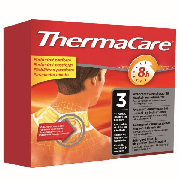 Thermacare Varmepakn Nakke/Sku 3 stk