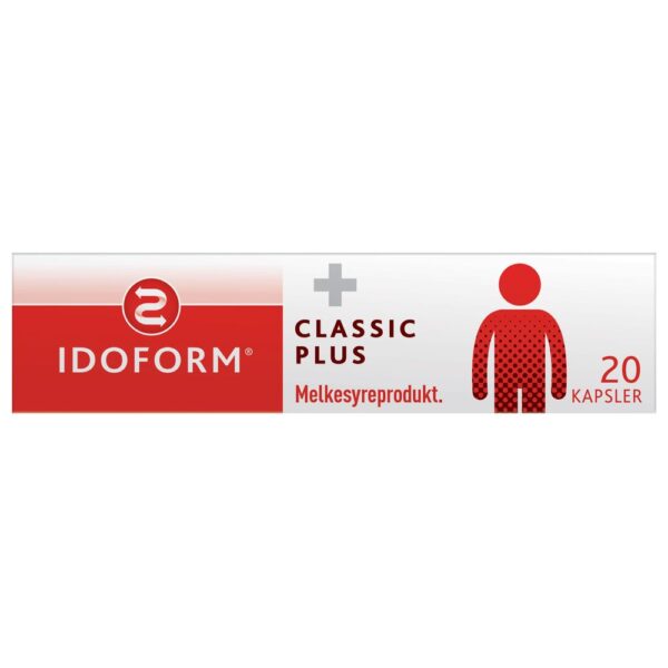 IDOFORM Classic Plus melkesyrebakterier kapsler 20 stk