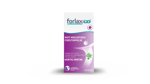 ForlaxGo® mot midlertidig forstoppelse, 12 doseposer