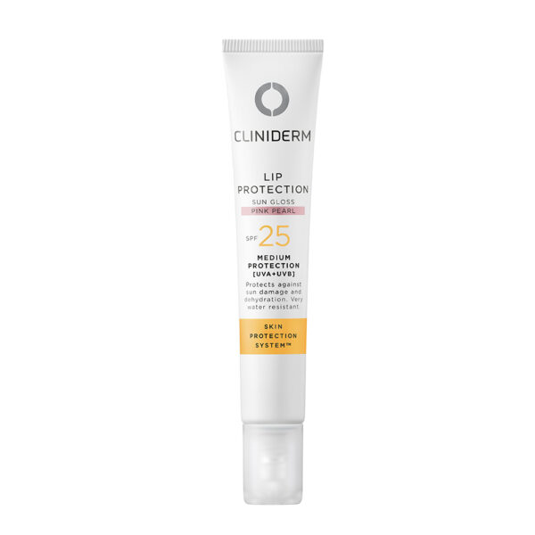 Cliniderm Sun Gloss Lip Protection Pink SPF25 12 ml