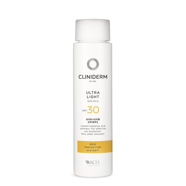 Cliniderm Ultra Light Sun MilkSPF30 150 ml