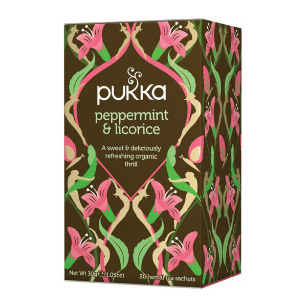 Pukka Peppermint &Licor Urtete 20 stk