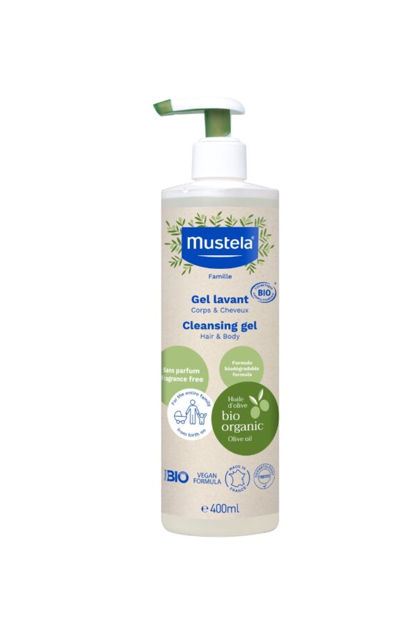 Mustela Organic Cleansing gel