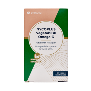 Nycoplus Vegetabilsk Omega-3 fra alger kapsler 30 stk