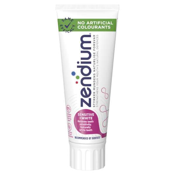Zendium Sensitive White Tannkr 75 ml
