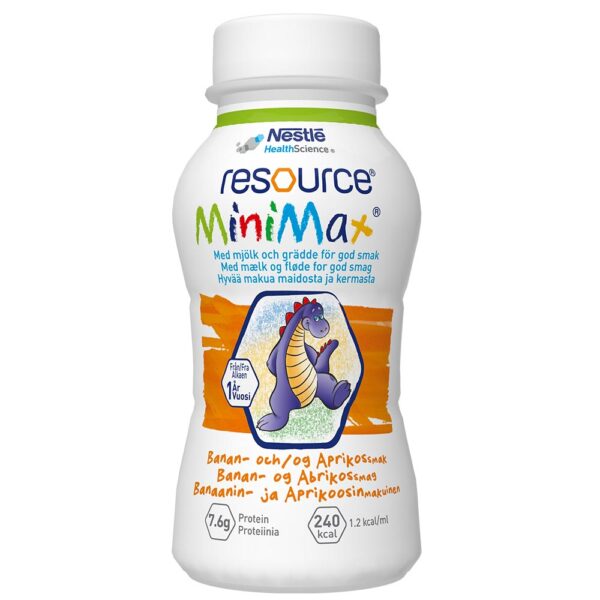 Resource Minimax Banan-Aprikos 2X200 ml